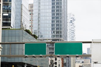 Billboard template city road