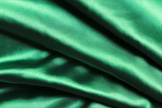 Stripes green fabric material