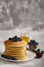 Sweet pancakes composition with