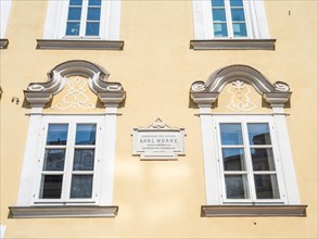 Birthplace of the poet Karl Morre