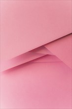Pink pastel colored paper banner background