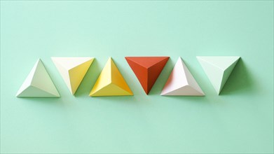 Paper geometric shape