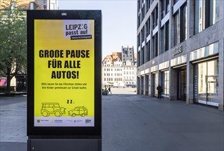 Joint poster campaign by the city of Leipzig