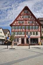 Half-timbered house Thurn- und Taxissche Post built 1550