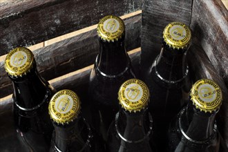 Wooden crate with Trappist Westvleteren 12