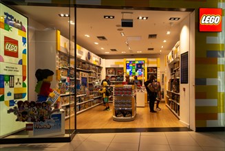 LEGO shop at London Stansted Airport