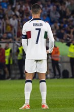 Cristiano RONALDO from behind with back number seven
