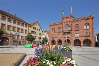 Town hall built 1867