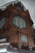 1858 Loret pipe organ in church of the Premonstratensian Averbode Abbey