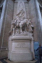 Monument to the Glory of the Generals of the French Revolution in the Pantheon