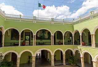 Courtyard interior of Governor's Palace government building