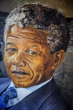 Picture of Nelson Mandela at Mandela House