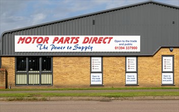 Motor Parts Direct motor factor store warehouse building