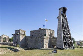 Medieval siege tower