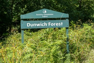 Sign for Dunwich Forest
