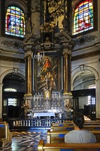 Interior showing altar of the Basilica of Our Lady of Scherpenheuvel