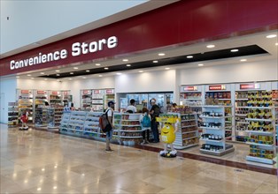 Convenience Store shop inside airport at Merida