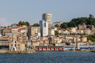 City centre and port of Vigo