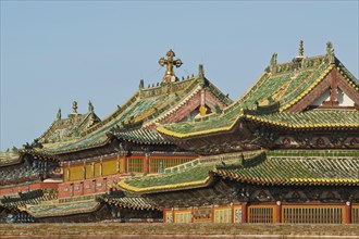 Temple in the interior of the Erdene Zuu Khiid Monastery