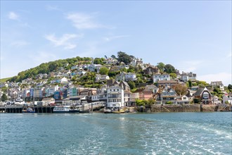 View looking back from ferry at Kingswear