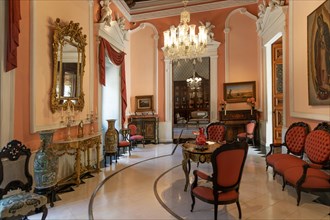 Spanish colonial interior of palace of Casa de Montejo