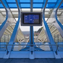 Screen at Liege-Guillemins station