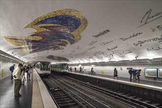 Metro station Cluny-La Sorbonne