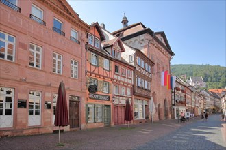 Pedestrian zone with Old Town Hall