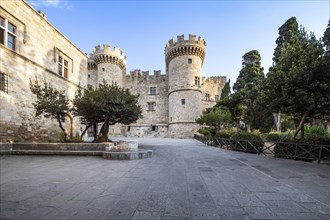 View of Palace of the Grand Master of the Knights of Rhodes