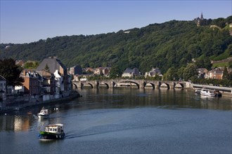 Namur and valley of the river Meuse