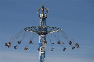 Oktoberfest Ride Chain Carousel Munich Bavaria