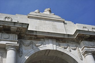 The Menin Gate Memorial to the Missing