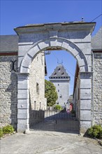 Farm gateway and keep of 13th century Jemeppe Castle