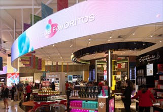 Duty Free shopping area inside Cancun airport