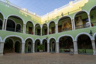 Courtyard interior of Governor's Palace government building