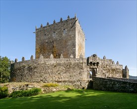 Historic medieval Soutomaior castle