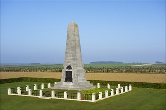 World War One First Australian Division memorial at the Pozieres Ridge