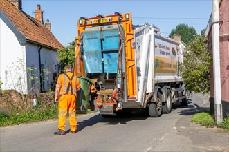 East Suffolk Council waste collection vehicle