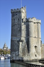 The medieval tower tour Saint-Nicolas in the old harbour