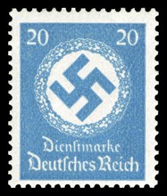 Stamp vintage 1934 of the Deutsche Reichspost