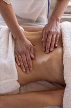 Relaxing massage and body shaping massage