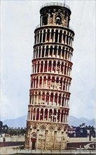 The Leaning Tower of Pisa c. 1880