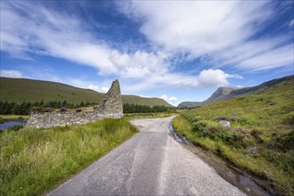 Dun Dornaigil Broch near Alltnacaillich in the Scottish Highlands