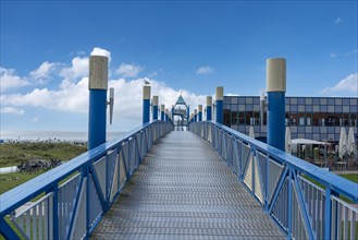 Blue Bridge at the Haus des Gastes