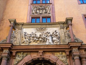 Relief from 1585 on the portal