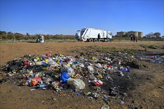 Rubbish and refuse collection in the former township of Soweto