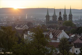 Bamberg Cathedral at sunrise