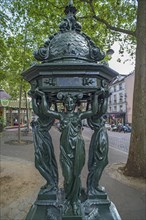 The Art Nouveau Wallace Fountain with Drinking Water