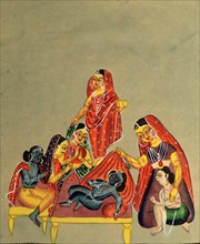 The Worship of the Krishna Child