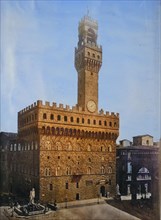 Palazzo Vecchio in 1878